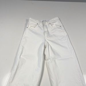 Zara Wide Leg High Waist Jean, size 32/0